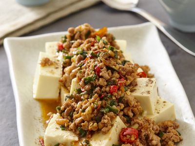 中式料理 麻婆冷雞蛋豆腐