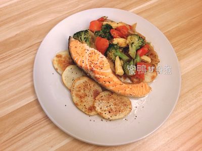 ❤️地中海風味鮭魚排❤️