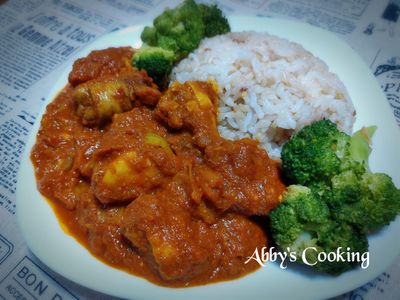 義式茄汁雞肉咖哩飯