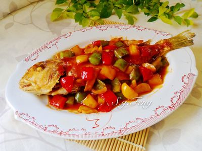 參考食譜 : 糖醋魚(馬頭魚)