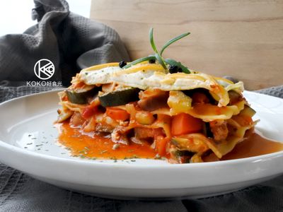 五種蔬菜千層麵