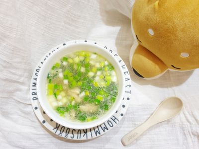 快到不可思議的蔥雞湯