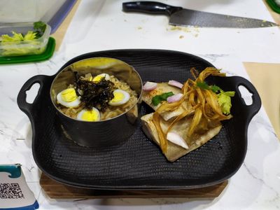 虱目魚海苔風味燉飯