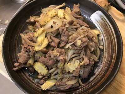 醬燒蔬菜牛肉片