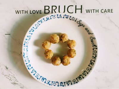 手指食物 副食品 南瓜馬鈴薯米球