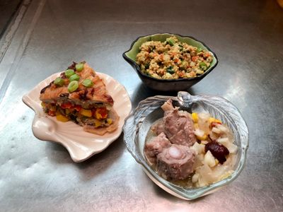 鮮食🐾披薩 絞肉咖喱 蔬菜蒸肉