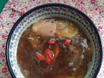 黑糖桂圓銀耳露