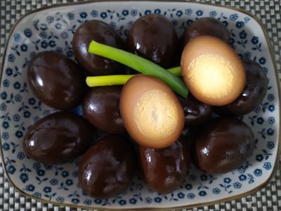參考食譜 : 好男人料理-香滷鐵蛋