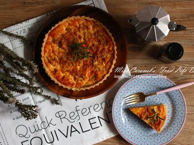 南瓜培根起司鹹派