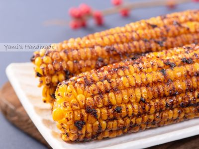 氣炸沙茶烤玉米【氣炸鍋料理】