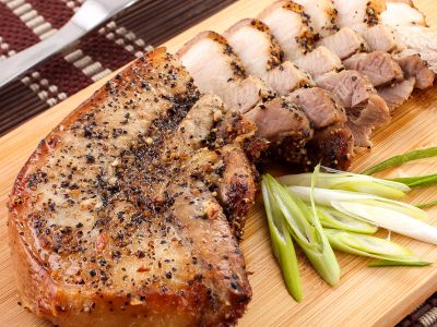 參考食譜 : 【厚生廚房】氣炸鹹豬肉