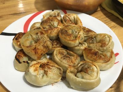 快速料理： 煎餃子