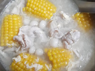 參考食譜 : 玉米菇菇湯