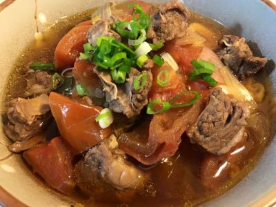 參考食譜 : 清燉蕃茄牛肉湯麵