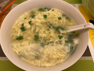 初心者蛋花湯