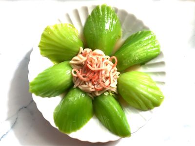 蟹味棒燴芥菜心