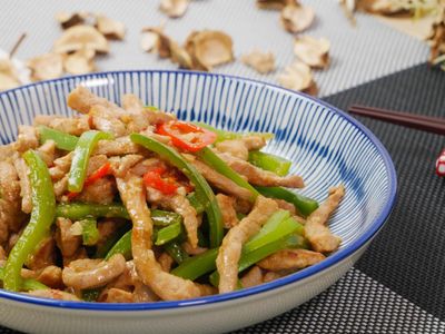 #65 青椒肉絲 2