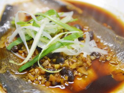 清蒸豆豉虱目魚肚