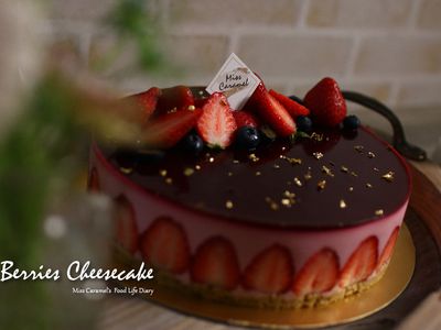 野莓生乳酪蛋糕