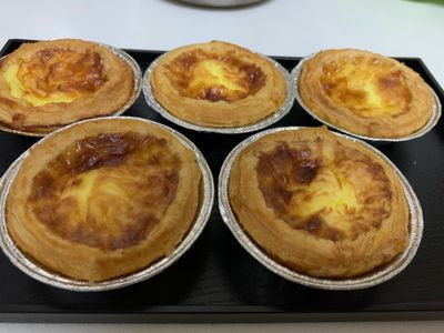參考食譜 : 氣炸鍋-葡式蛋塔