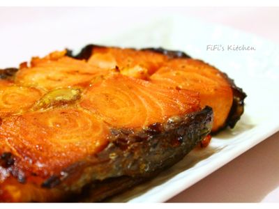 FiFi's Kitchen - 味噌烤鮭魚
