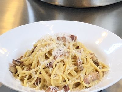 培根起司義大利麵