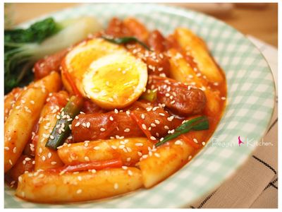 參考食譜 : 《Peggy廚房》韓式炒年糕