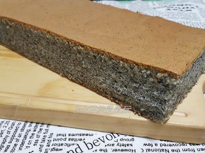 參考食譜 : 芝麻古早味蛋糕