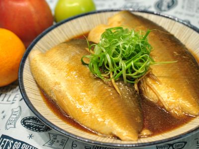 參考食譜 : 醬燒虱目魚肚
