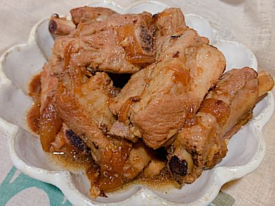 參考食譜 : 鼓汁排骨