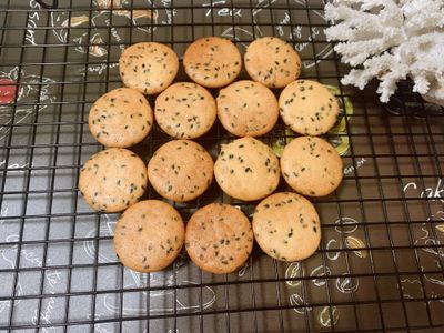黑芝麻小餅乾