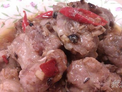 參考食譜 : (蕓想)豉汁排骨