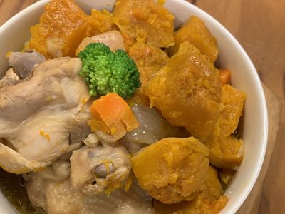 南瓜燒雞