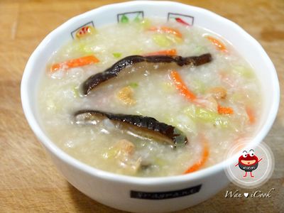 參考食譜 : ♡宛の美好”食“光 ✿ 高麗菜鹹粥