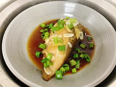 清蒸鱈魚