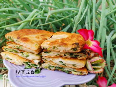 參考食譜 : 零廚藝 - 蔥油餅