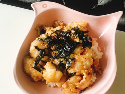 簡易版親子丼