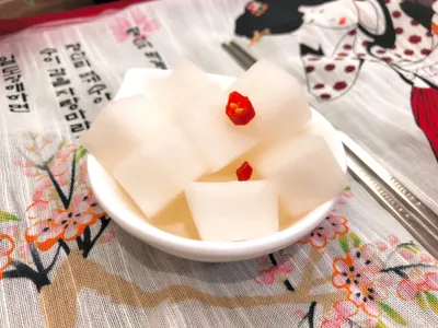 參考食譜 : 韓式醃白蘿蔔