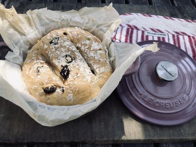 參考食譜 : No Knead 鑄鐵鍋免揉麵包❤!!