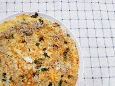 零廚藝吻仔魚煎蛋