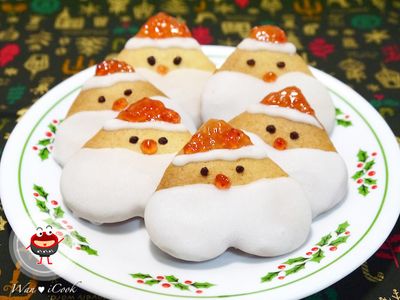 宛の烘培好”食“光 ✿ 聖誕老人糖霜餅乾