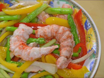 蝦仁炒蘆筍*萍姊