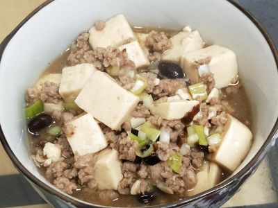 參考食譜 : 豆豉燒豆腐