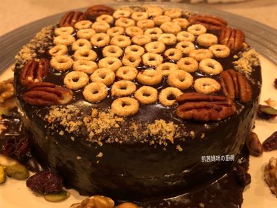 參考食譜 : 【簡易版】甘納許奧立歐蛋糕🎶