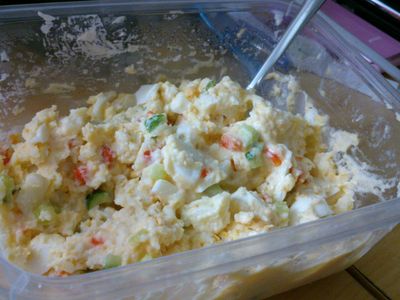 參考食譜 : 電鍋版 ♥ 馬鈴薯沙拉