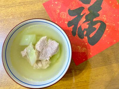 夏日瓜類🔅大黃瓜腰內肉湯