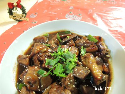 參考食譜 : 照燒芋頭雞肉