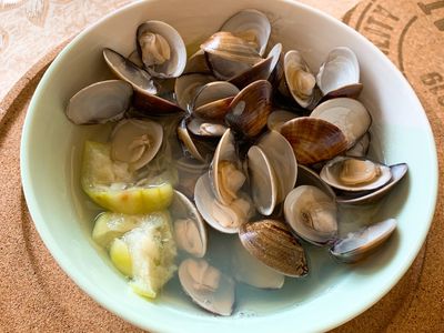 蛤蜊絲瓜（電鍋）