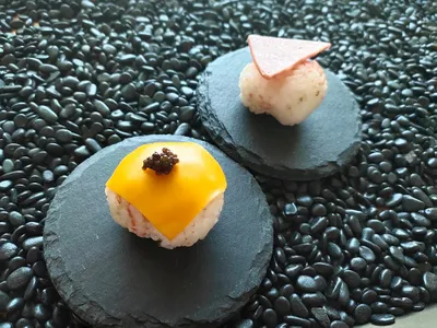 起司火腿小飯糰