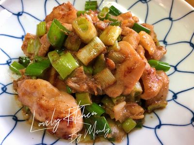 參考食譜 : 日本甜蔥味噌雞🏮